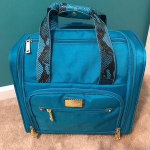 Nicole Miller Rolling Travel bag